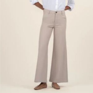 Size 14 - Kut From the Kloth Meg High Rise Wide Leg Trouser- Cropped